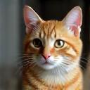 Photo of a ginger cat, Marmalade